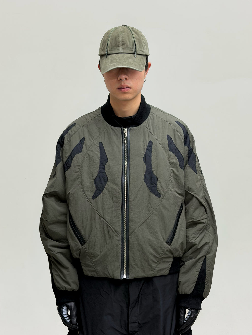 Leaf MA-1 Bomber (Army Green)