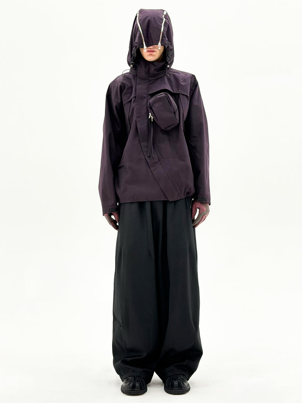 MK3 Curved Zip Jacket (Wine)