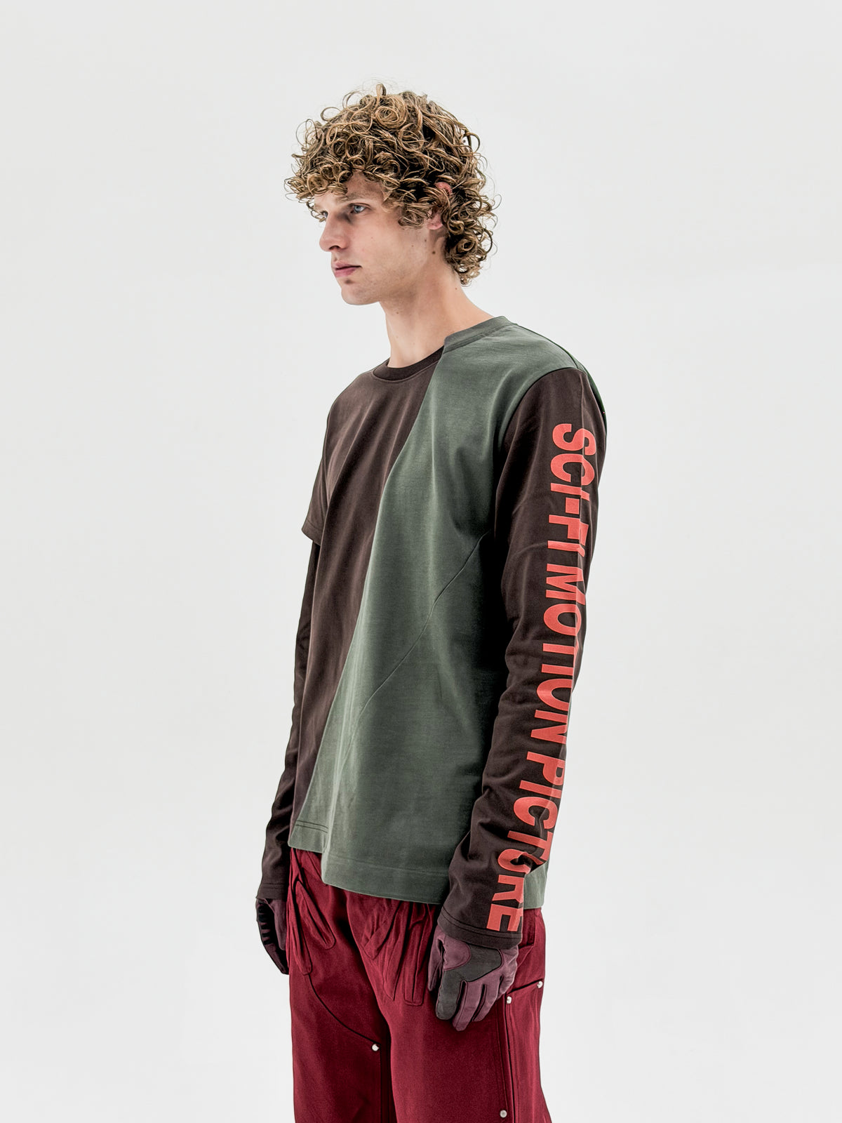Defense Printed Deconstructed Longsleeve (Army/Brown)