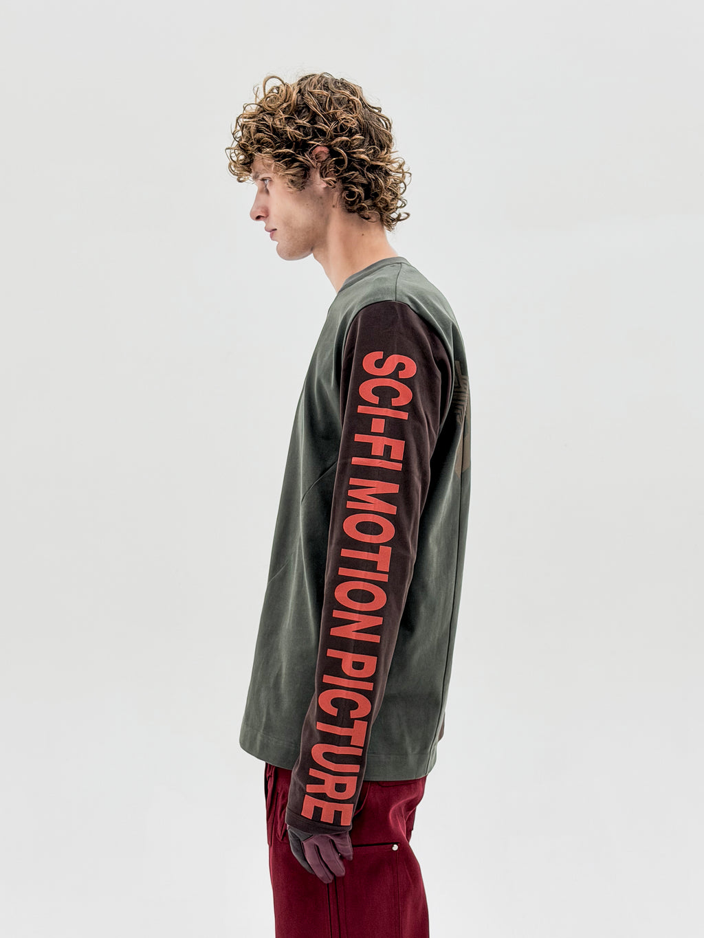 Defense Printed Deconstructed Longsleeve (Army/Brown)