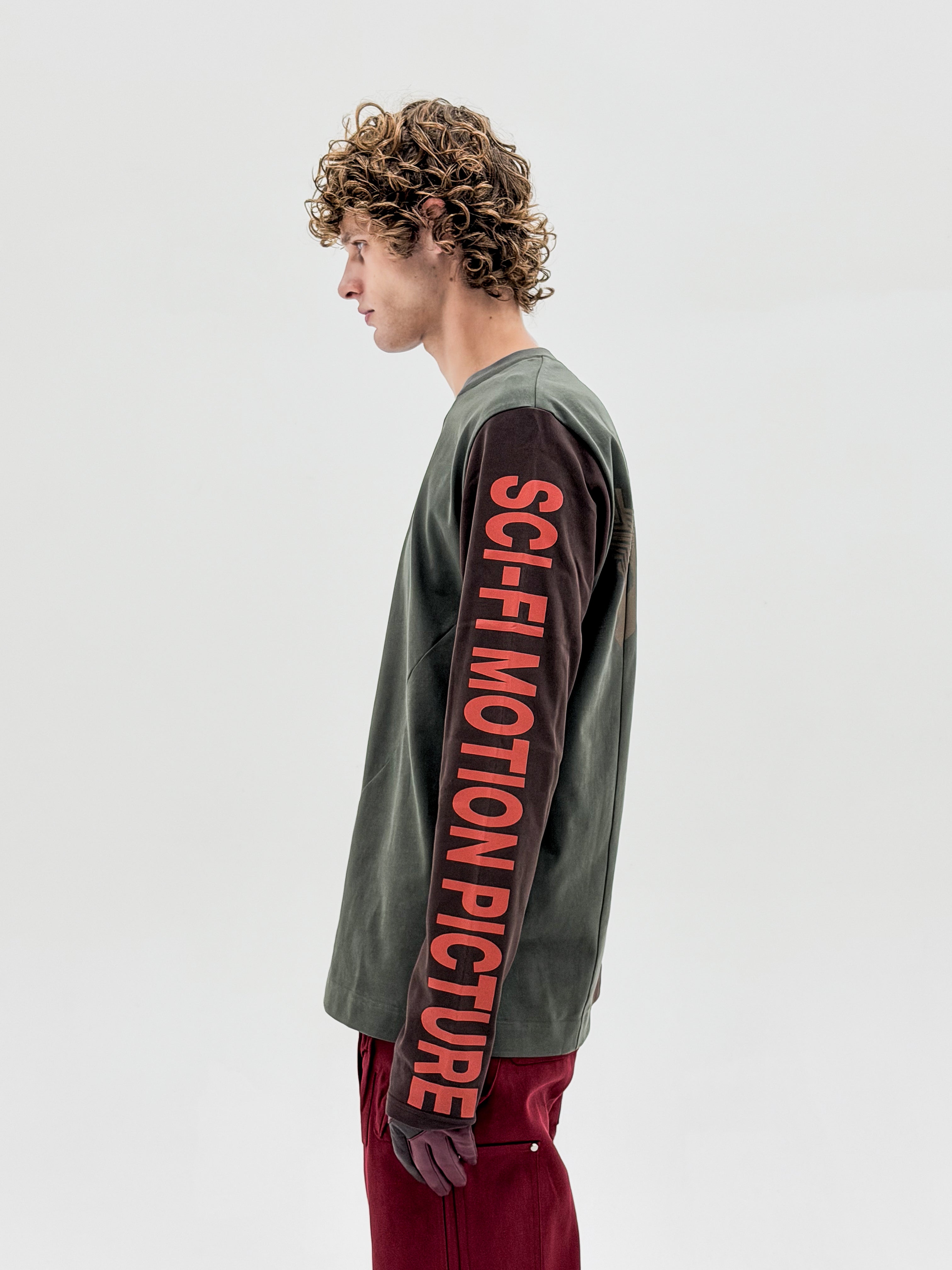 Defense Printed Deconstructed Longsleeve (Army/Brown)