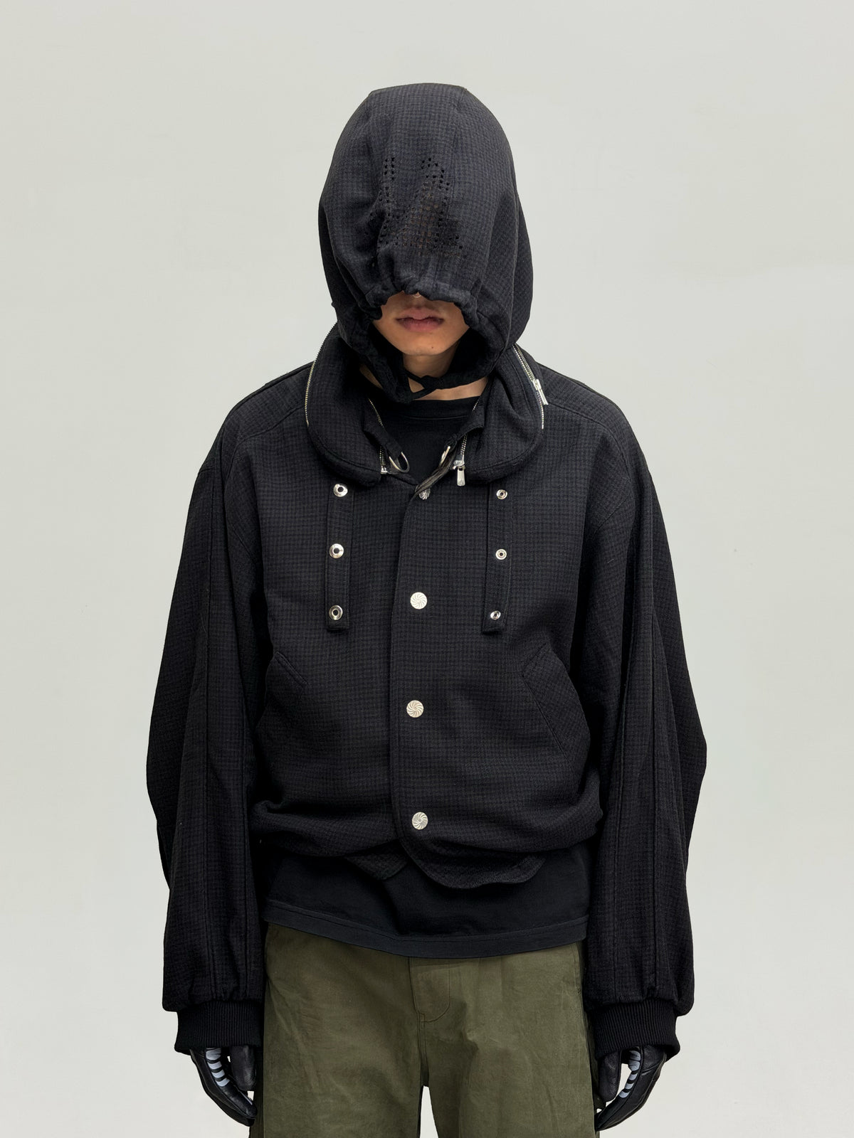 Reia Wool Parachute Jacket (Check #2)