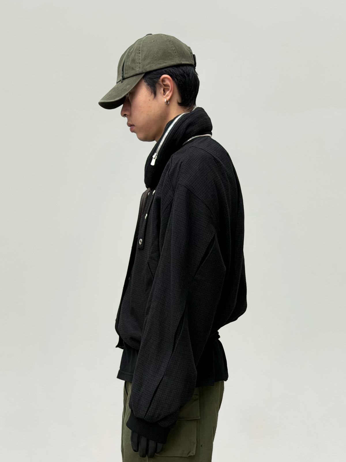 Reia Wool Parachute Jacket (Check #2)