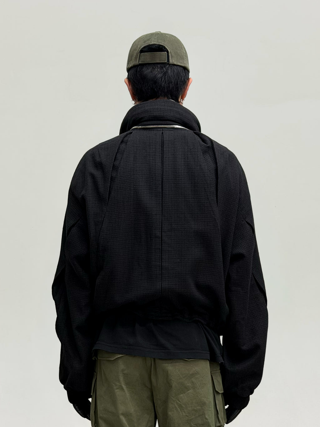 Reia Wool Parachute Jacket (Check #2)
