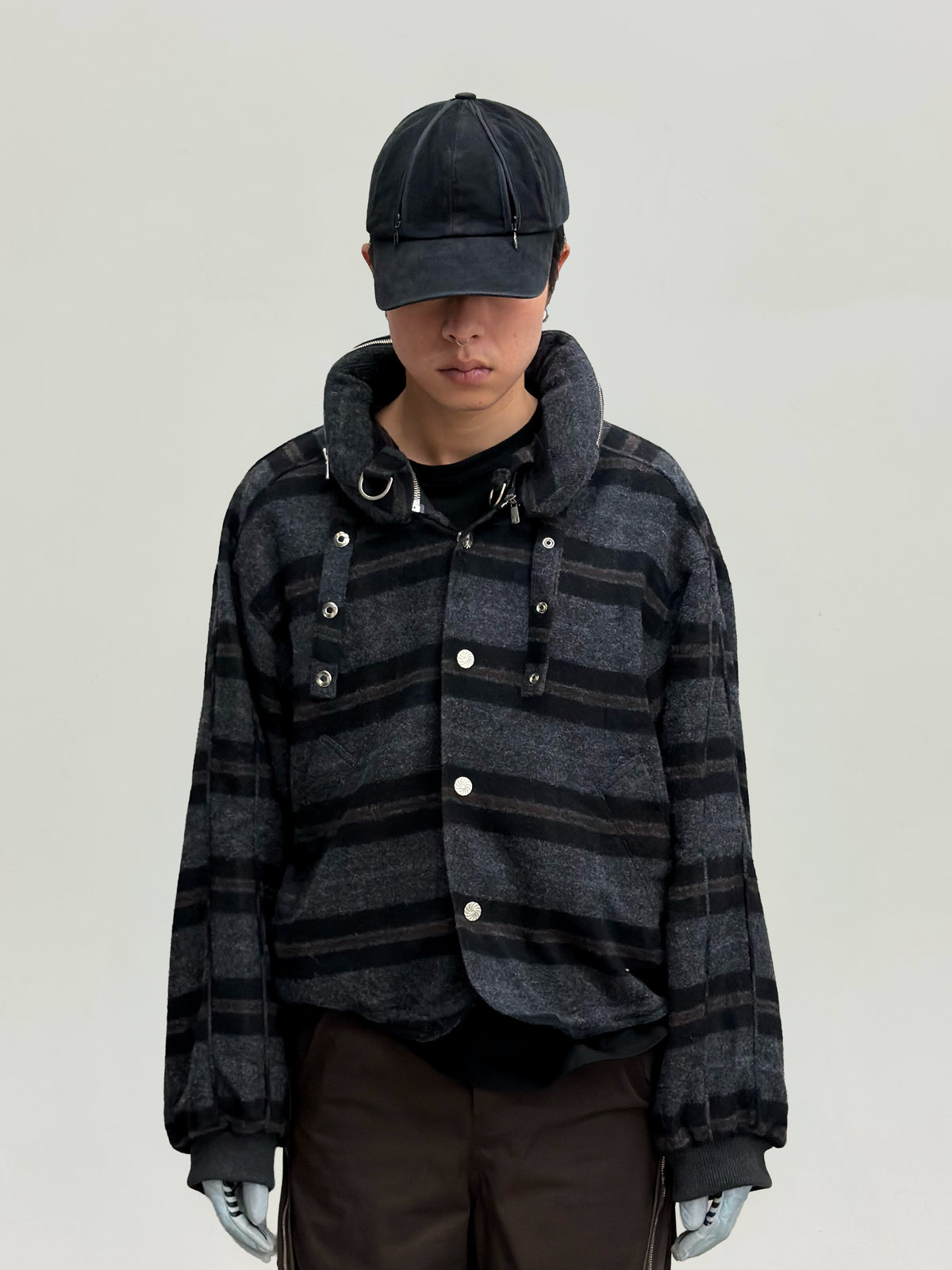 Reia Wool Parachute Jacket (Check #1)