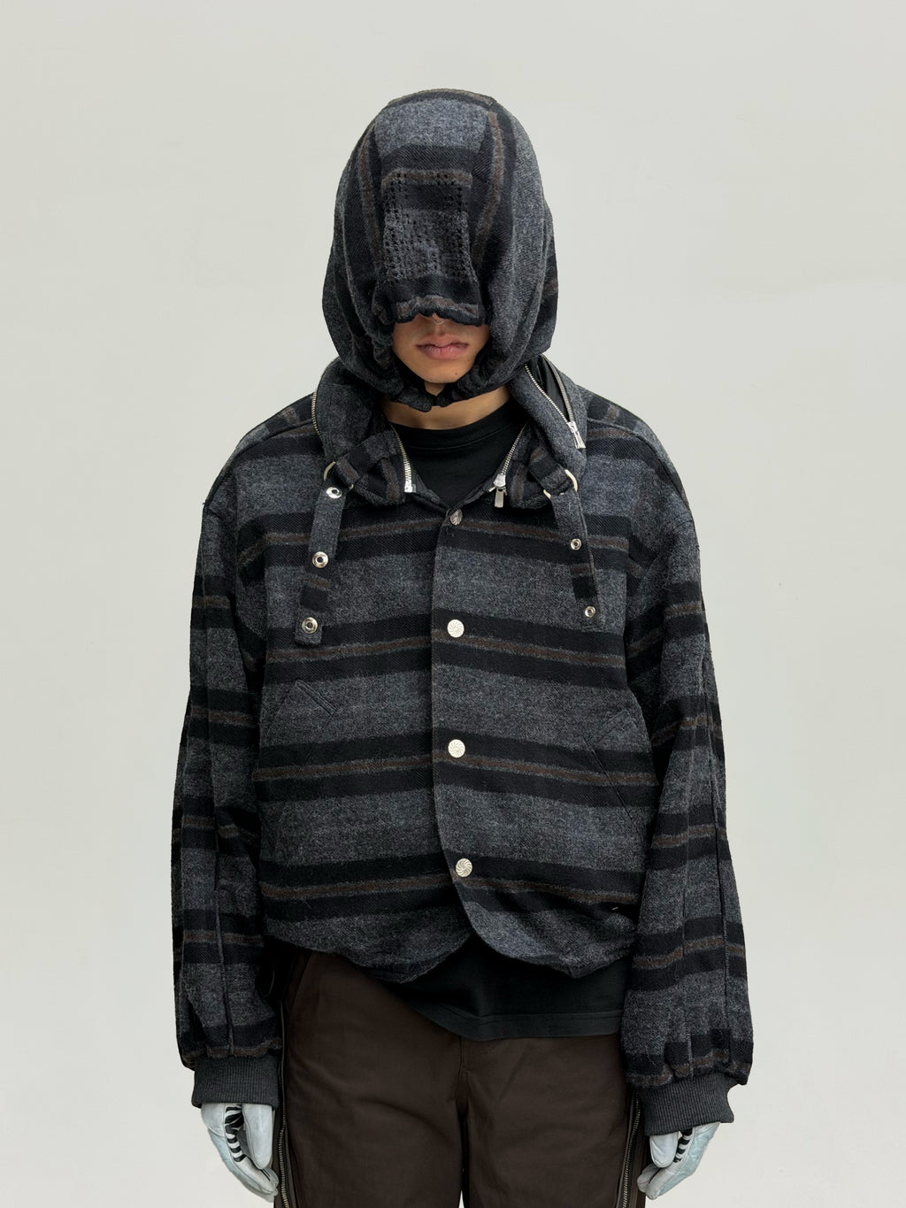 Reia Wool Parachute Jacket (Check #1)