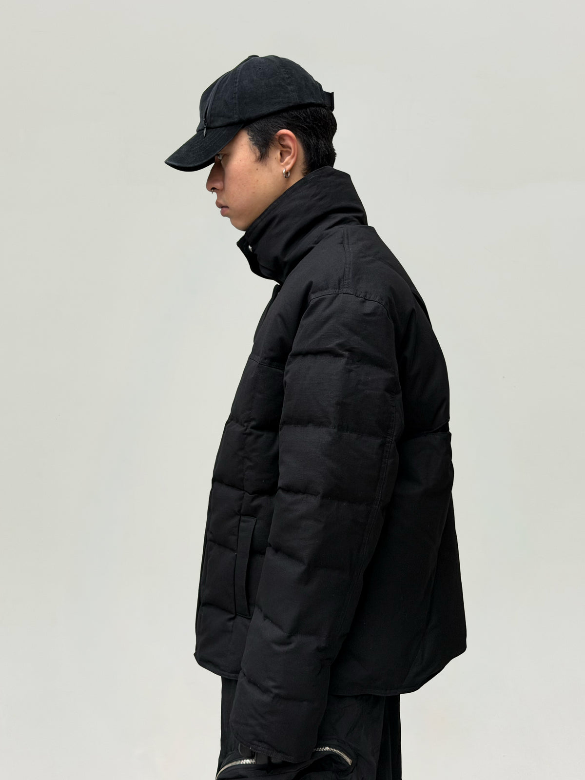 SF Puffer Jacket (Black)