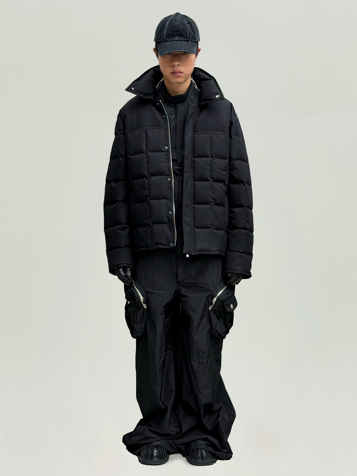 SF Puffer Jacket (Black)