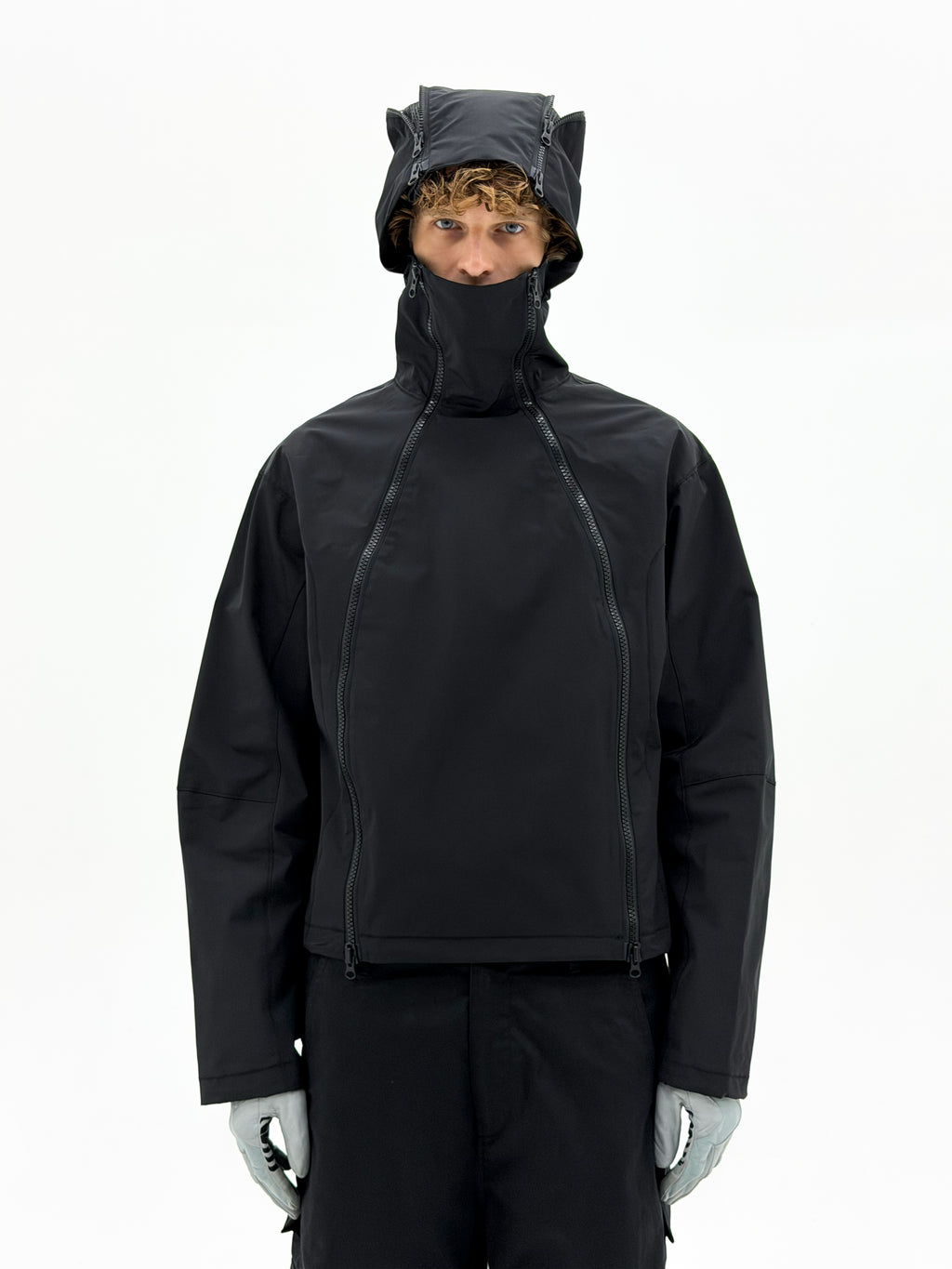 Technical Zip Jacket (Black)