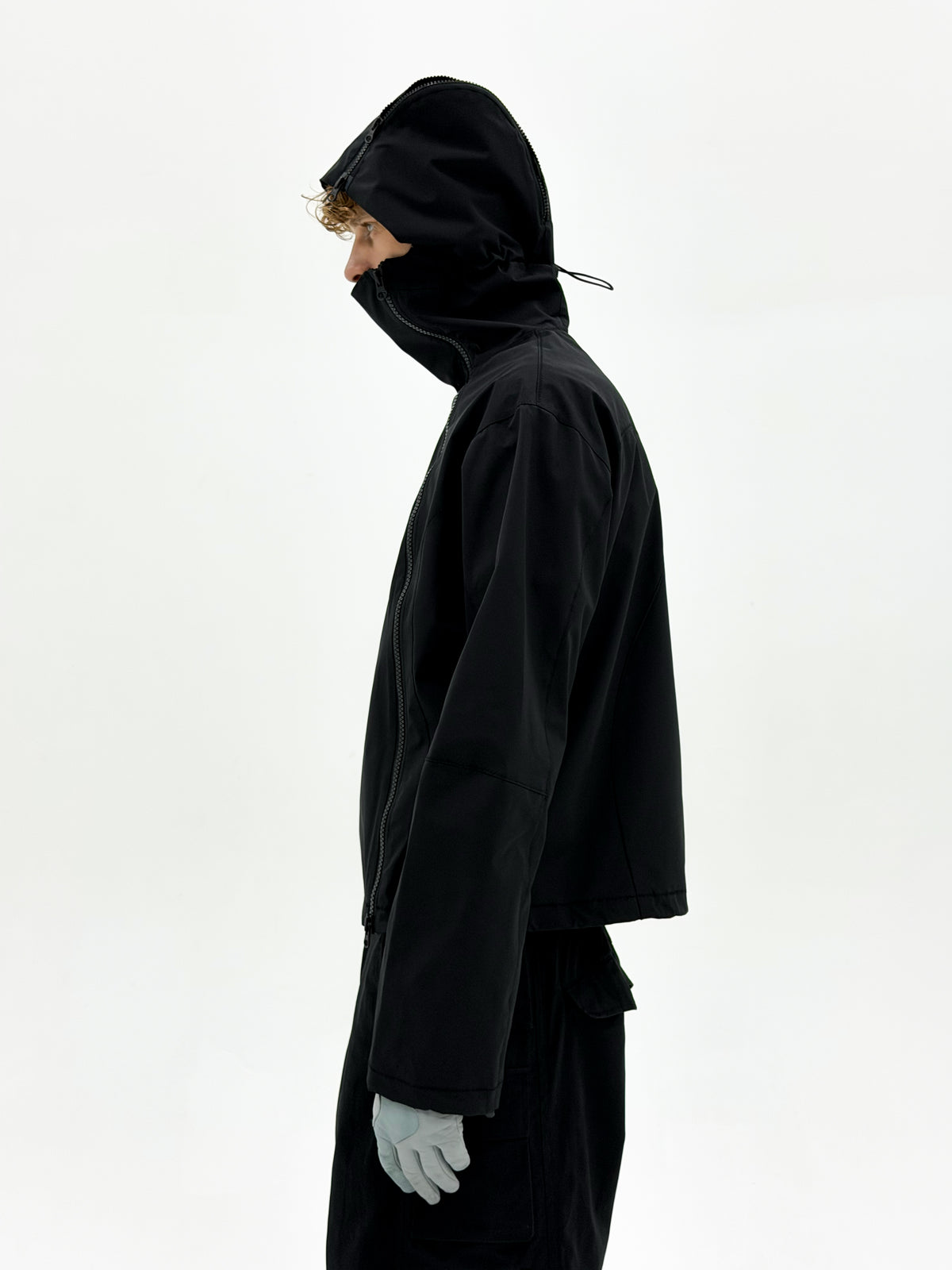Technical Zip Jacket (Black)