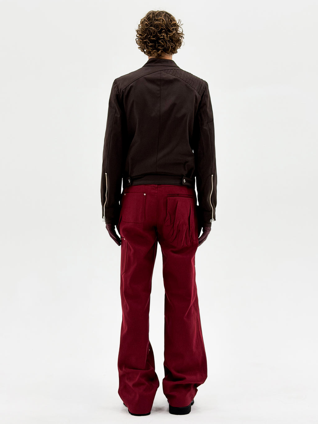 Wave Moto Jacket (Fondant Brown)