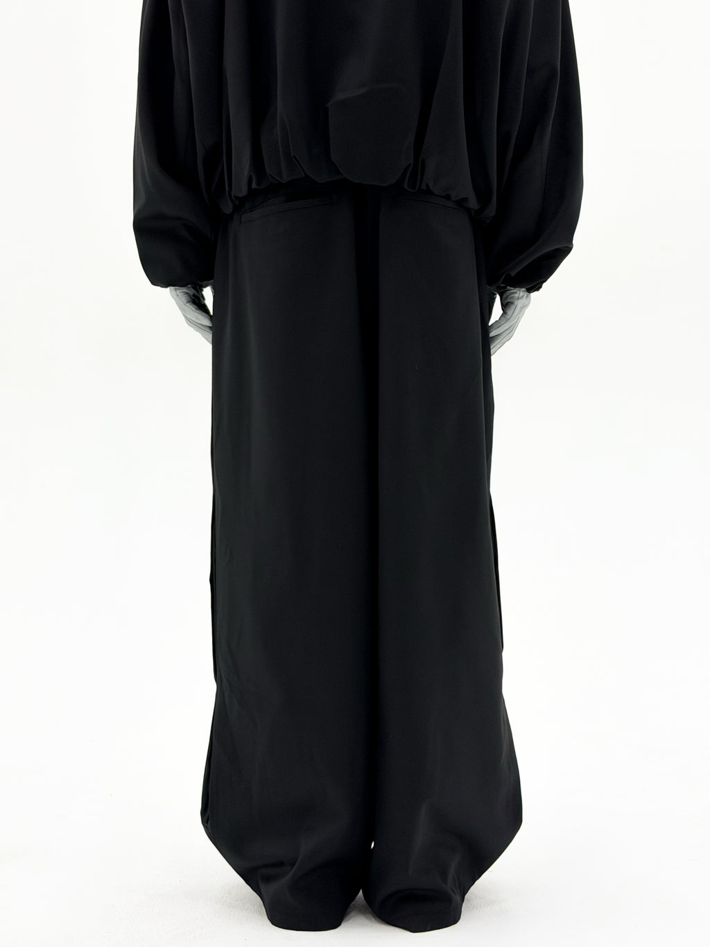Wool Enigma SW Tracksuit Trouser (Black)
